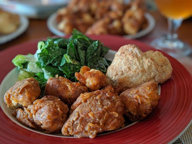 Spicy BBQ Cauliflower Wings