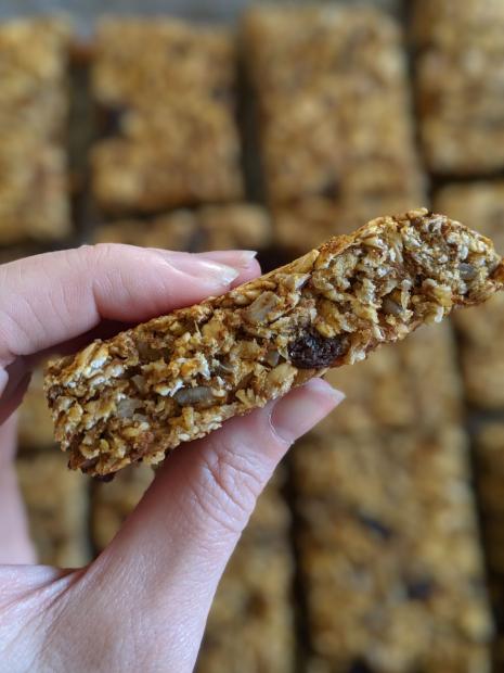 Pumpkin spice granola bars