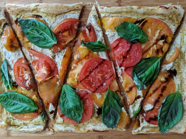 Heirloom Tomato Tart