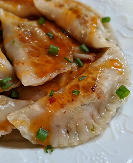 Sesame Ginger Dumplings